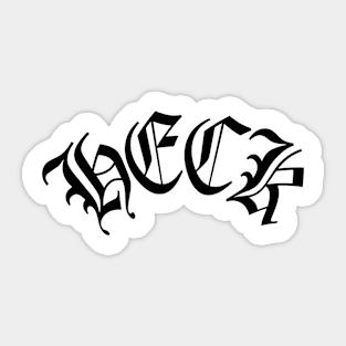 Heck Belly Tattoo Sticker